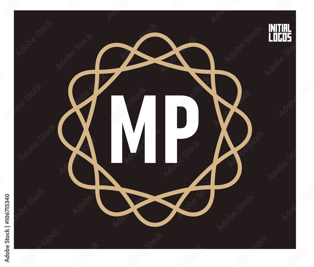 MP Initial Logo for your startup venture MP Initial Logo for your startup venture