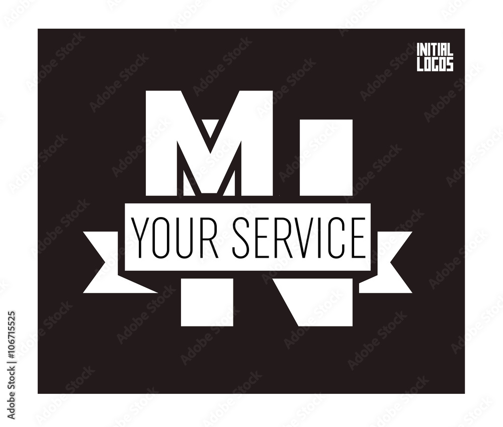 MN Initial Logo for your startup venture MN Initial Logo for your startup venture