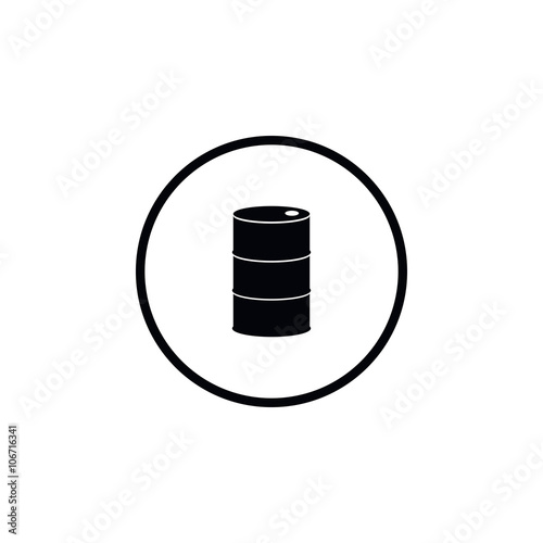 Icon barrels of oil.