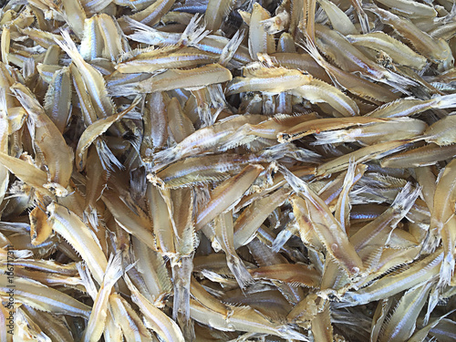 Sun-dried fish