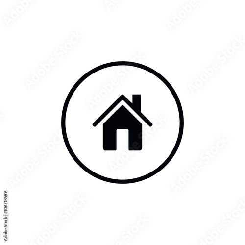 Home page icon in the form of the house.