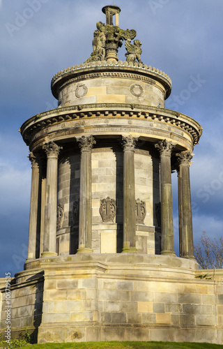 Burns Monument in Edinburgh