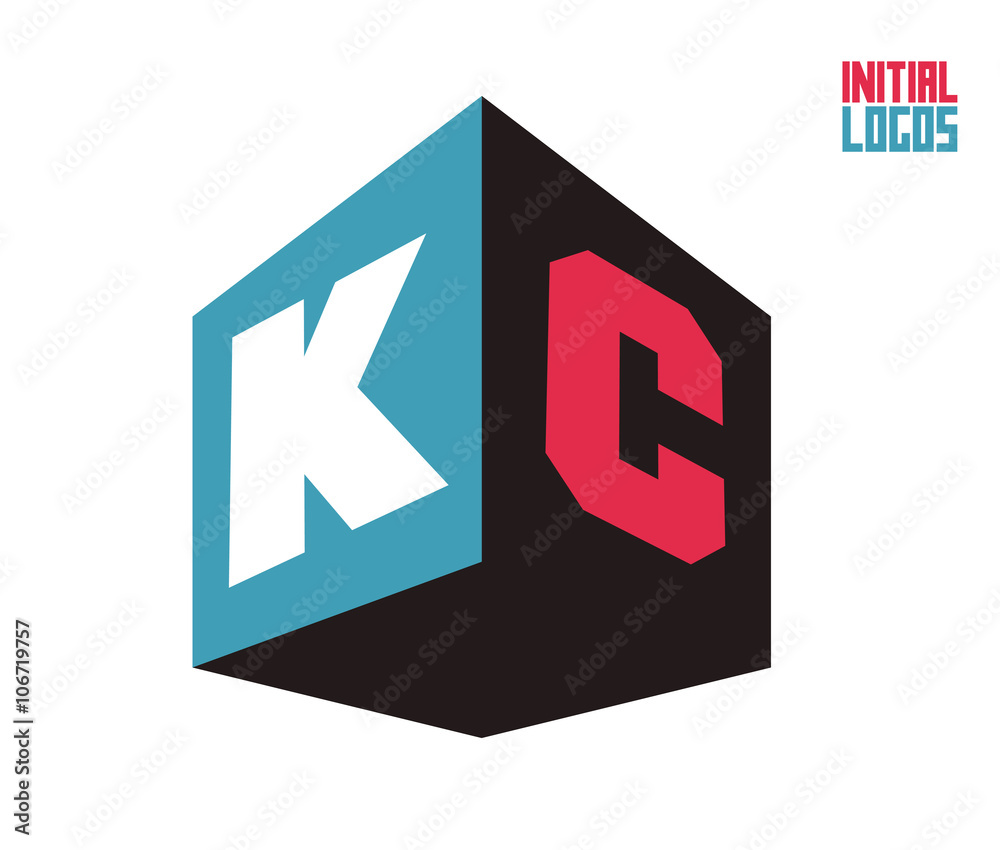 KC Initial Logo for your startup venture KC Initial Logo for your startup venture