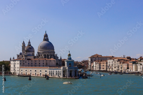 view at Churches at St Marco piazza in Venice, Italy from Grand