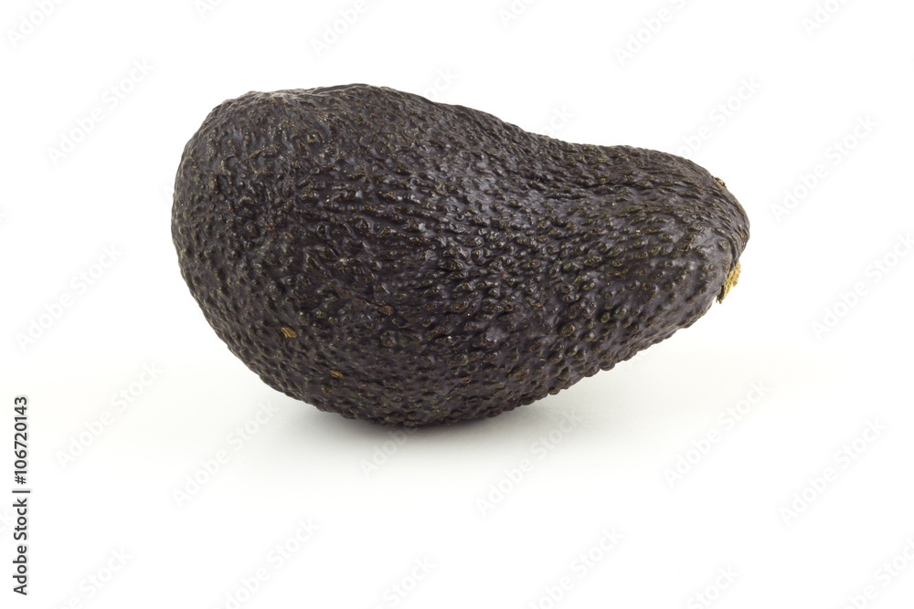 Avocado isolated on a white background Avocado isolated on a white background