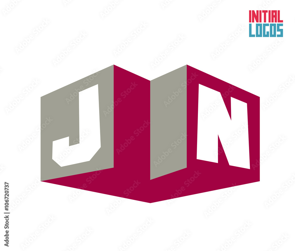 JN Initial Logo for your startup venture JN Initial Logo for your startup venture