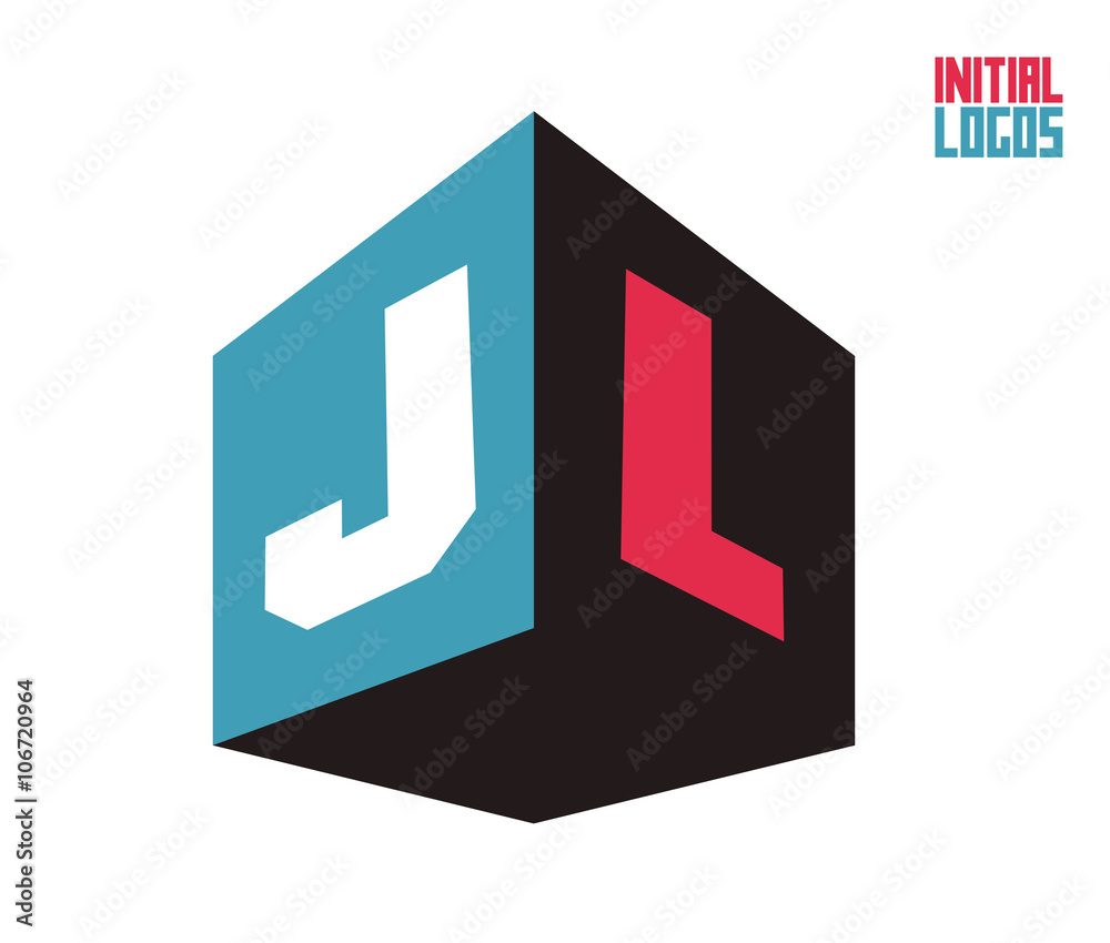 JL Initial Logo for your startup venture JL Initial Logo for your startup venture