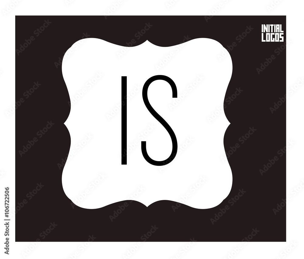 IS Initial Logo for your startup venture IS Initial Logo for your startup venture