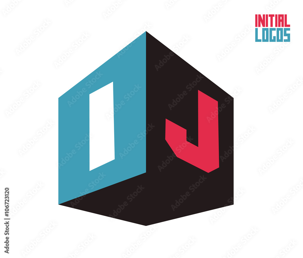IJ Initial Logo for your startup venture IJ Initial Logo for your startup venture