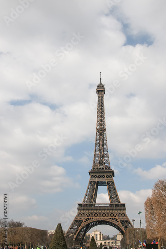 Fototapeta Naklejka Na Ścianę i Meble -  Eiffel Tower, Paris, France, Europe.