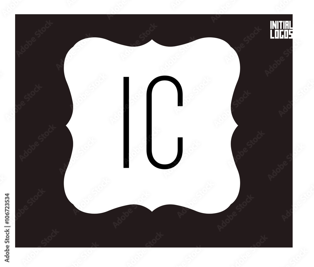 IC Initial Logo for your startup venture IC Initial Logo for your startup venture