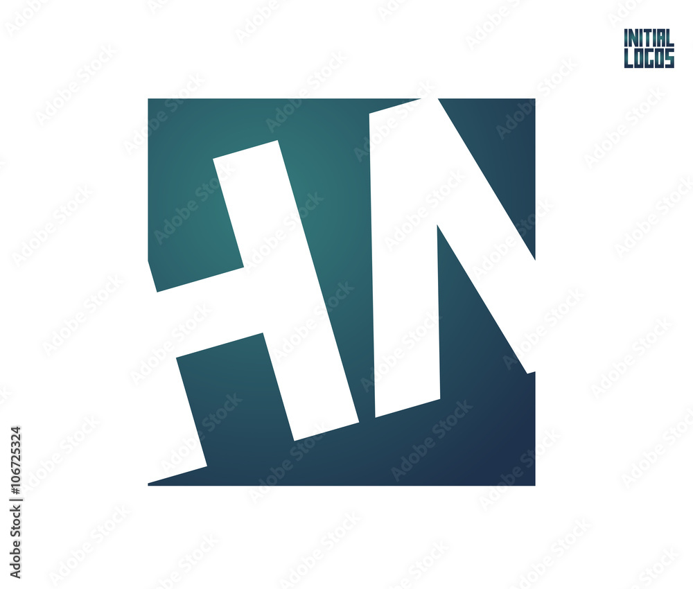 HA Initial Logo for your startup venture