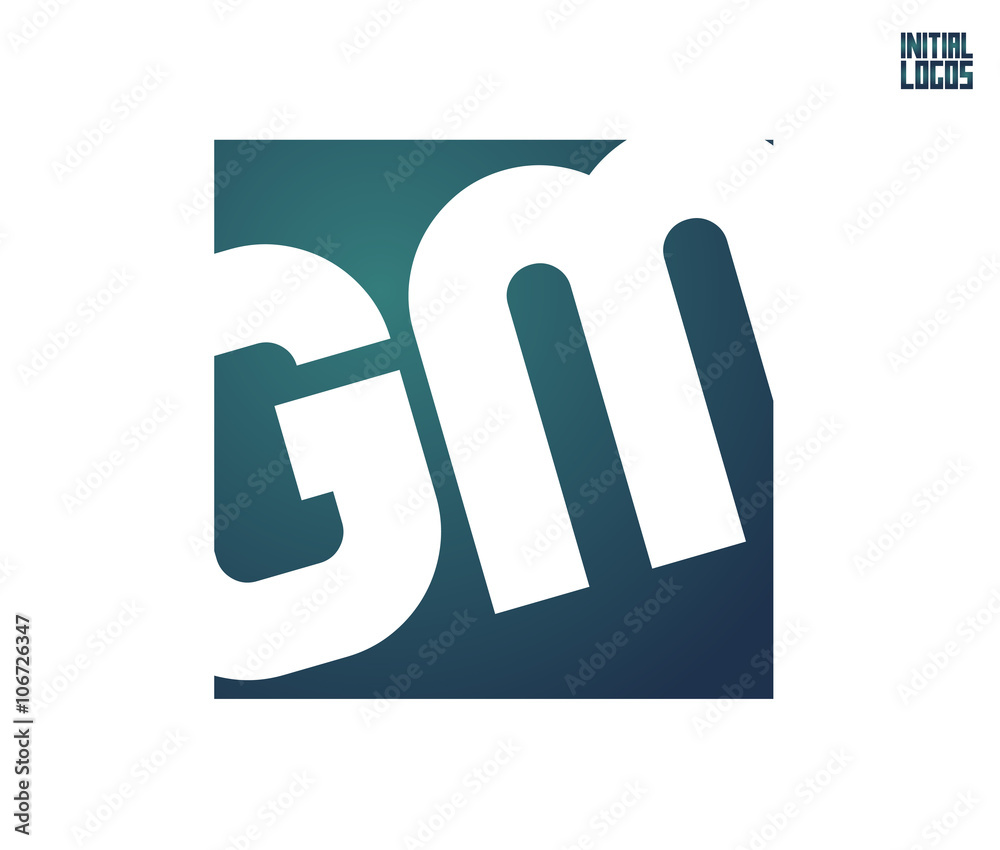 GM Initial Logo for your startup venture GM Initial Logo for your startup venture