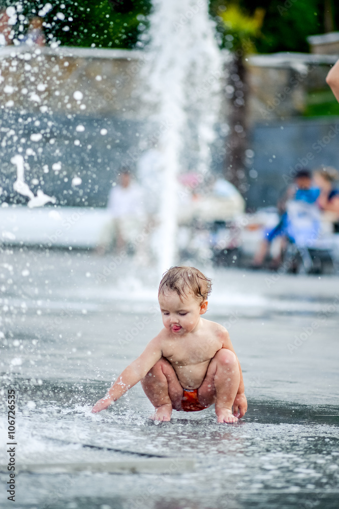 baby in the fountain baby in the fountain