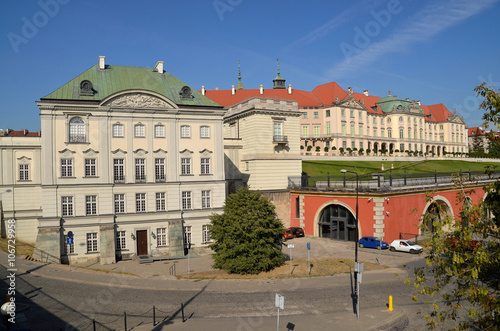 Pałac pod Blachą, Zamek królewski i Arkady Kubickiego