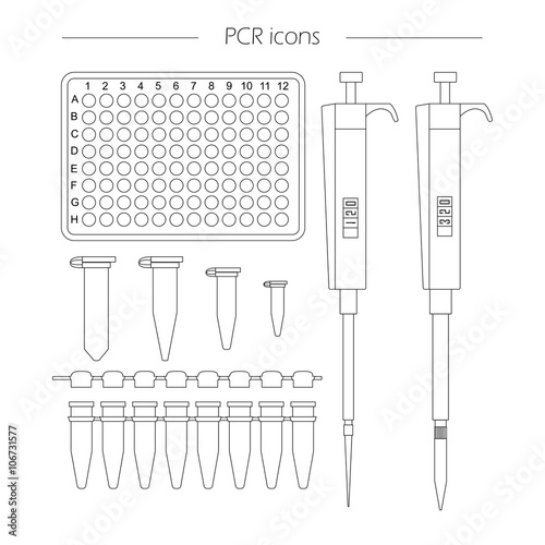 pcr icon outline