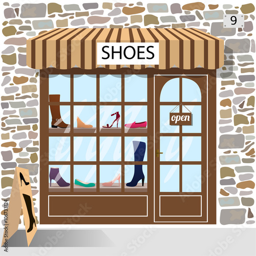 Shoes shop (store).