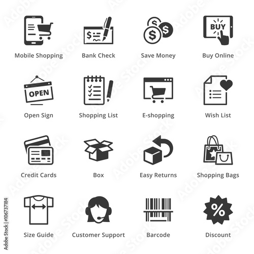 E-commerce Icons - Set 3