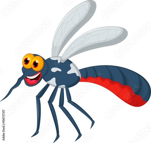 funny mosquito cartoon for you design