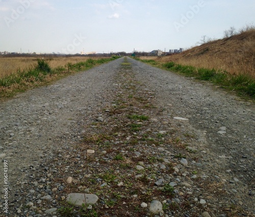 gravel road 