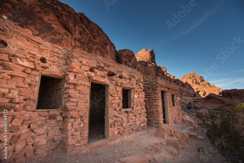 Ancient Ruins in Valley of Fire State Park, Nevada