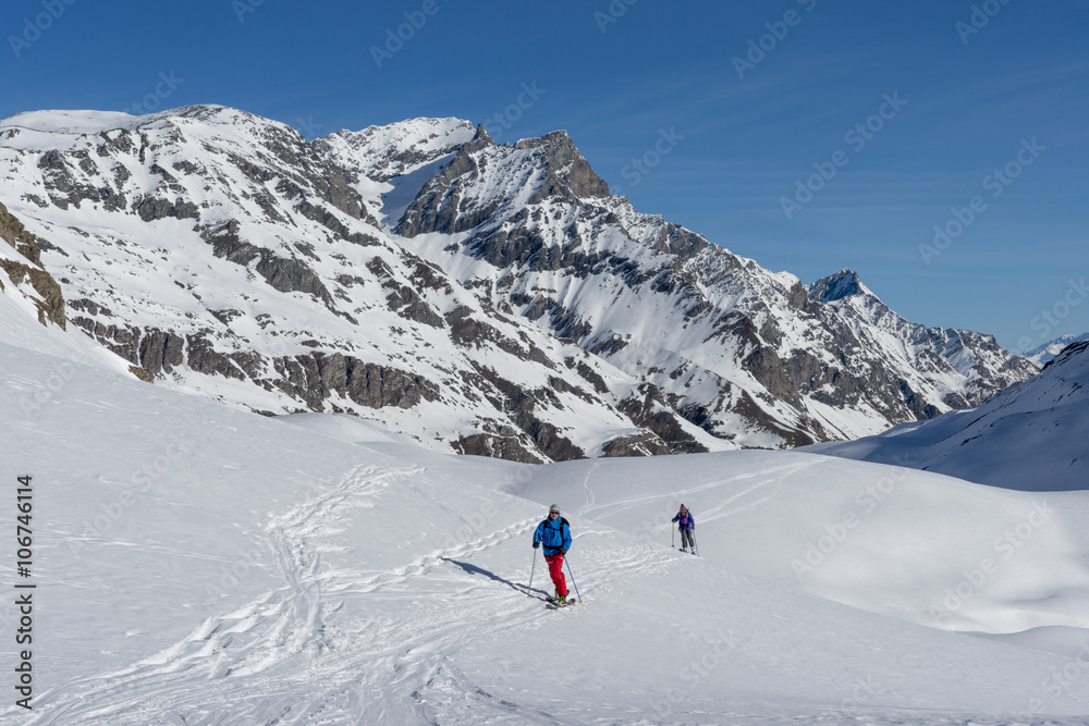 Italy, Rhemes-Notre-Dame, Benevolo, ski mountaineering Italy, Rhemes-Notre-Dame, Benevolo, ski mountaineering