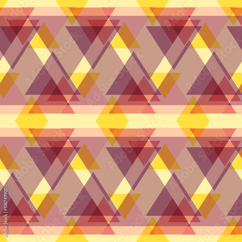 Abstract geometric seamless pattern