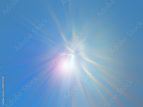 Beautiful abstract blue background