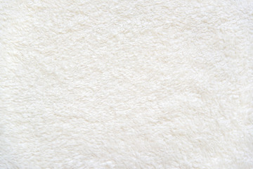 Beige background of plush fabric