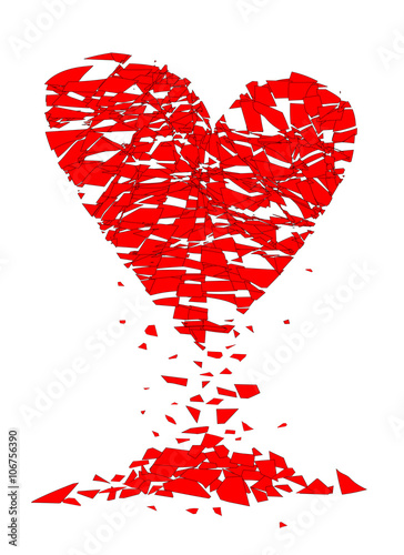 Shattered Lovers Heart