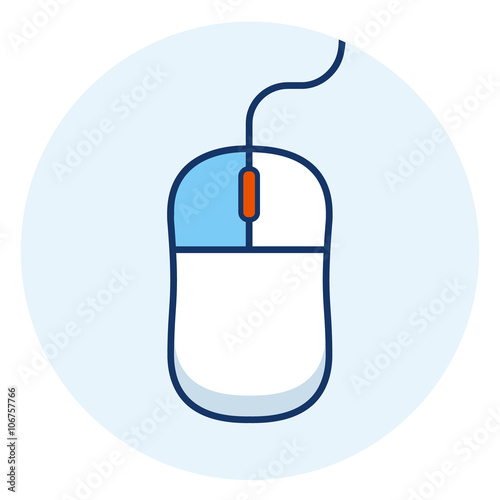 Vector mouse icon