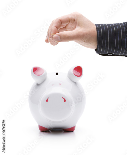 Geld ins sparschwein