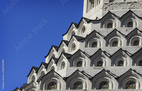 Close-up detail of Church the Holy Apostles Peter and Paul photo