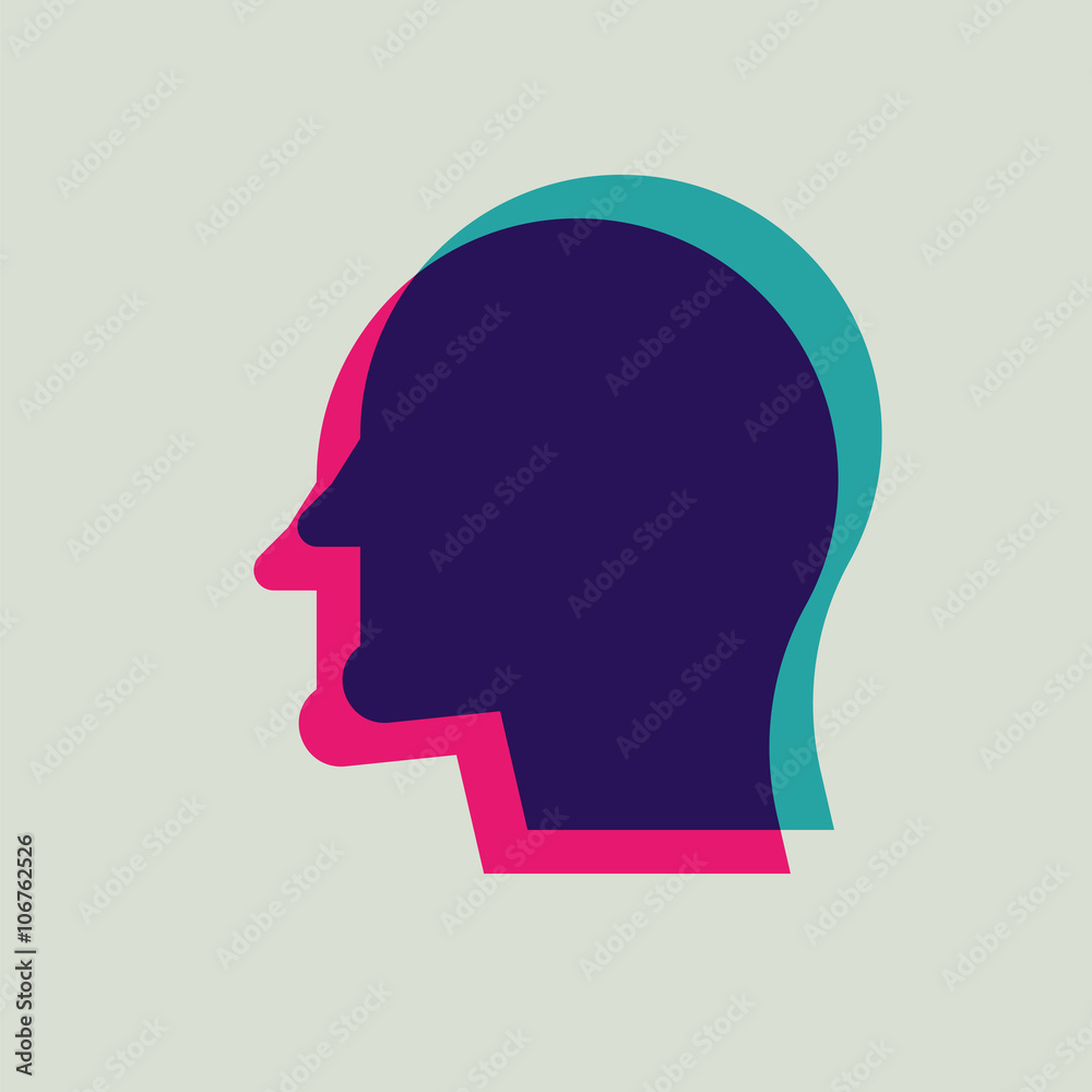 head profile icon head profile icon