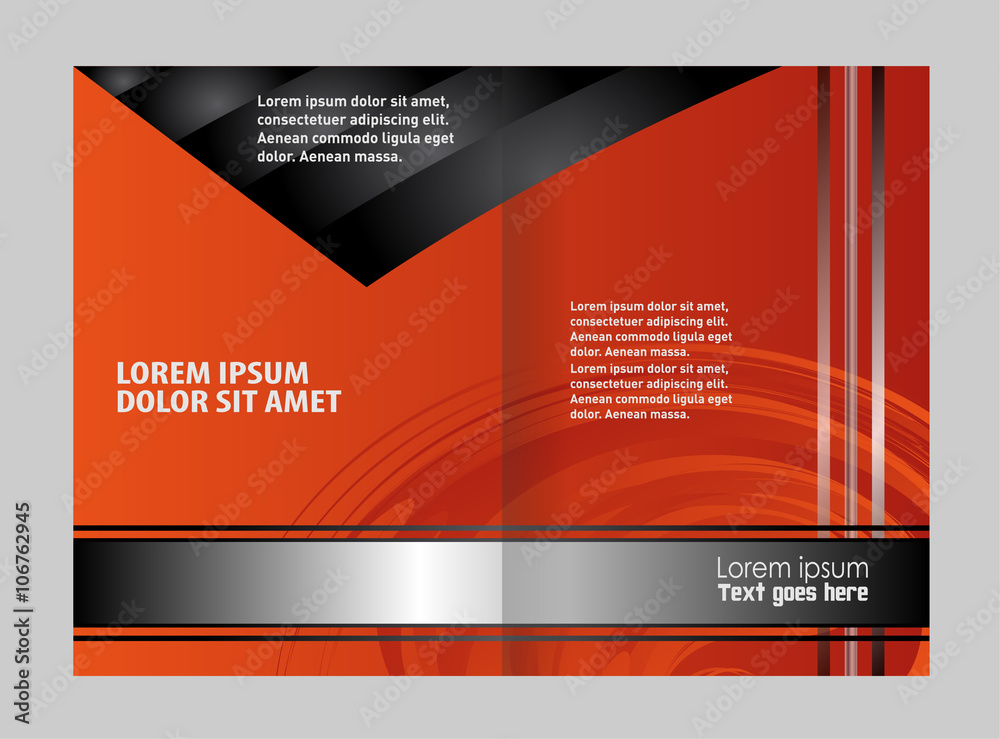 Vector business brochure, flyer template design
Vector business brochure, flyer template design