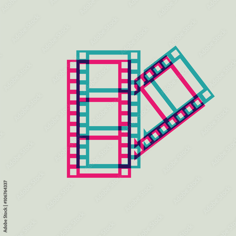 Fototapeta premium icon movie 2