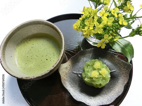 菜の花　和菓子