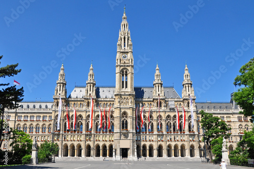 Rathaus in Wien photo