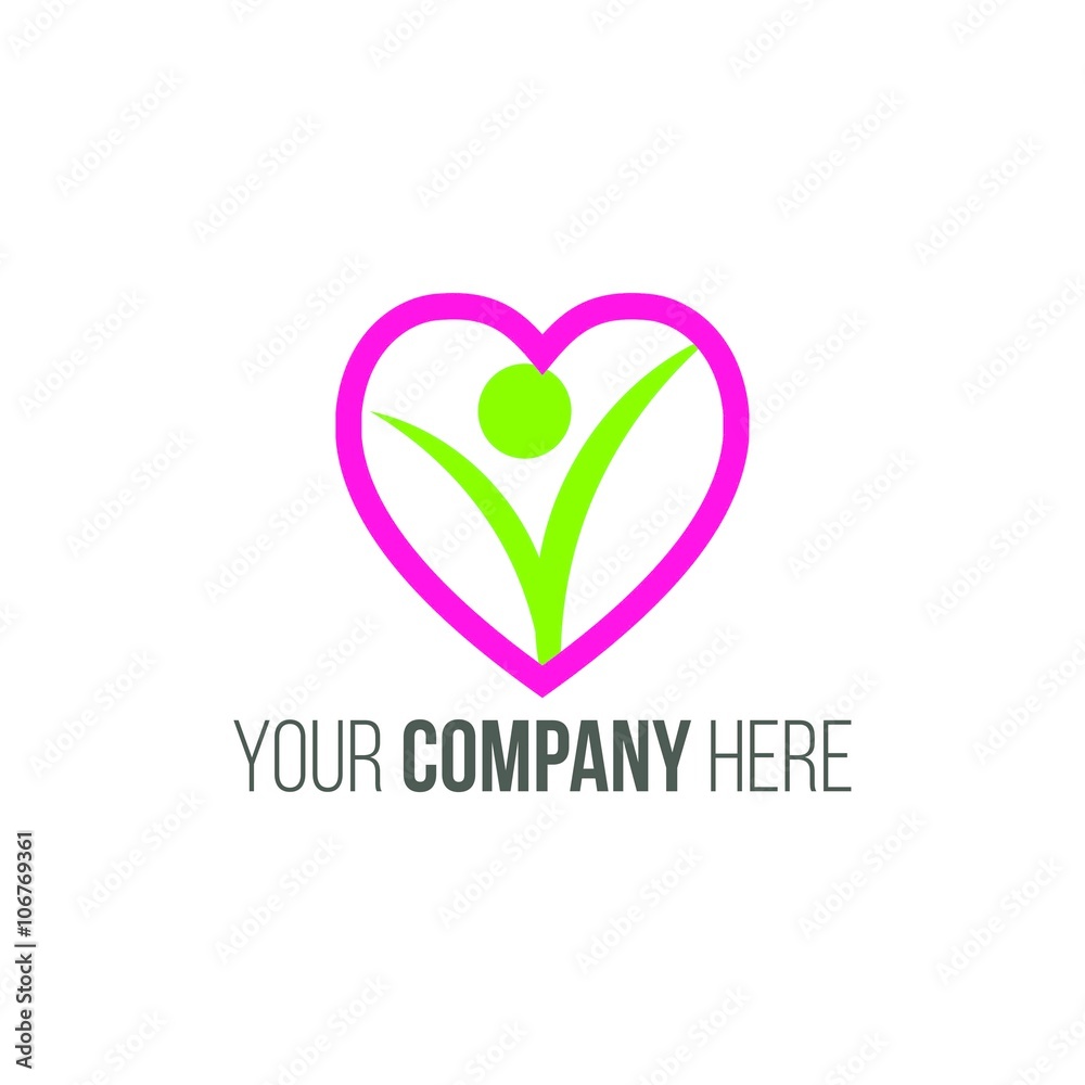 Charity Care Give Giving Help Vector Icon Logo Charity Care Give Giving Help Vector Icon Logo