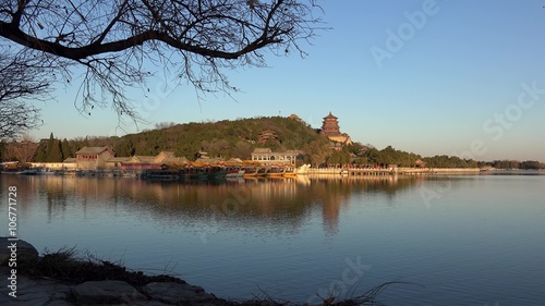 Front of the Longevity Hill area in Summer Palace. Beijing photo