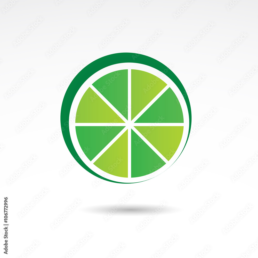 Citrus vector icon. Citrus vector icon.