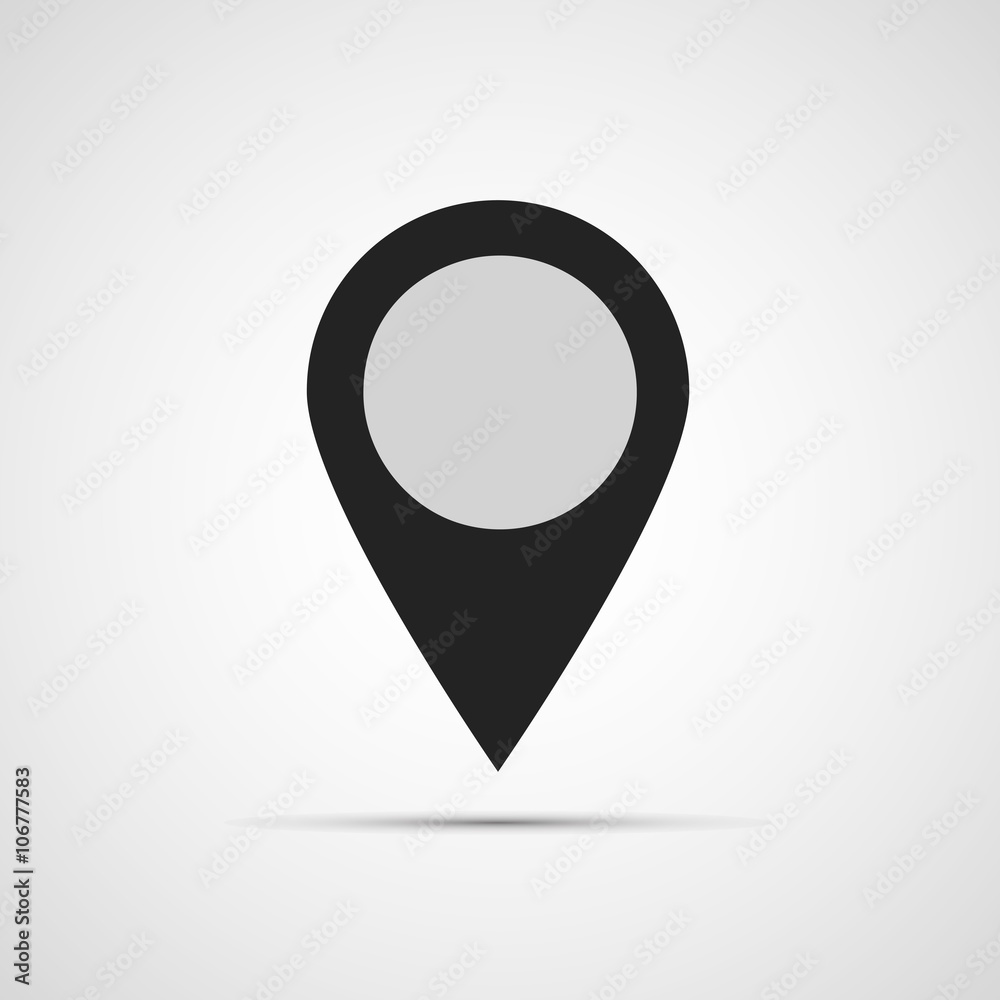  location icon, creative, vector illustration, abstract, graphic design