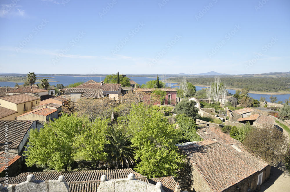Village of Granadilla in Caceres, Extremadura, Spain