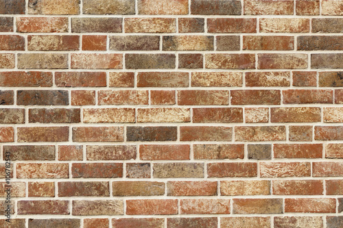 braune Backsteinwand Textur photo