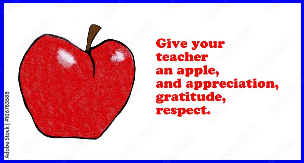 Fototapeta premium Education cartoon about teachers.