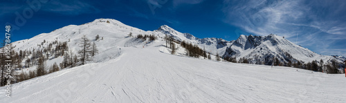Ski slopes in the Via Lattea © Fabio Lotti