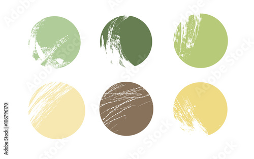 Pennellate e spruzzi di colore