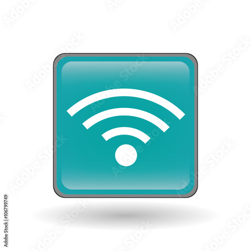 wifi icon design, vector illustration