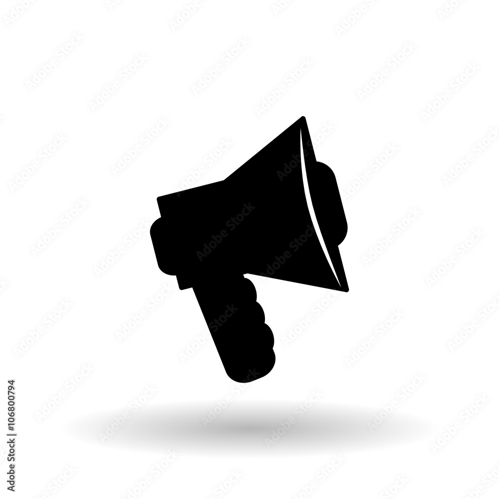 megaphone icon design, vector illustration megaphone icon design, vector illustration