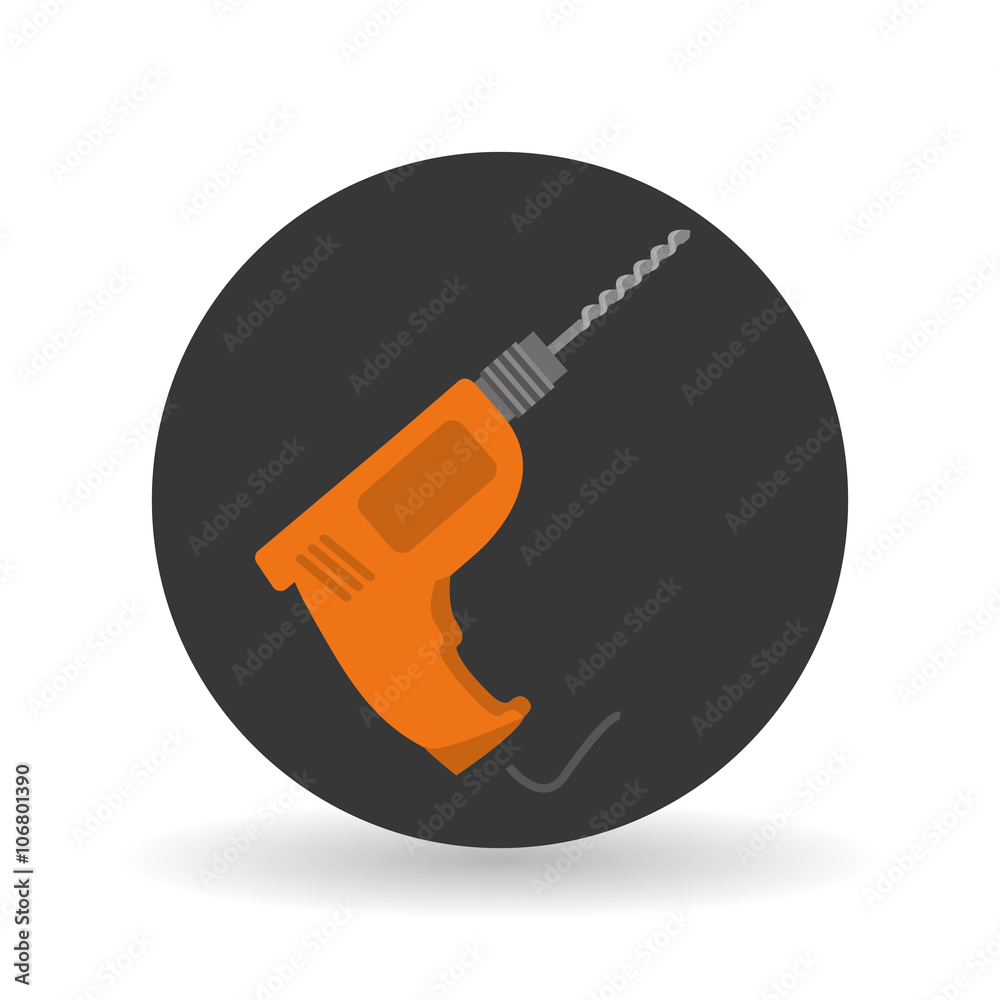drill tool design, vector illustration drill tool design, vector illustration
